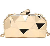 Die Geo Handtasche Clutch - mehrere Farben